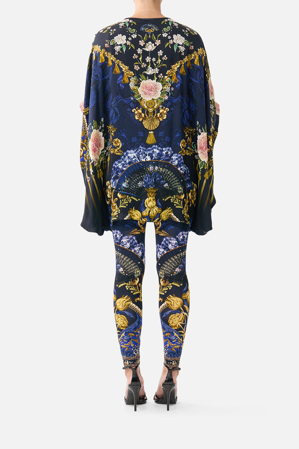 DRAPED SPLIT SLEEVE TOP NOTES FROM THE BLUE ROOM