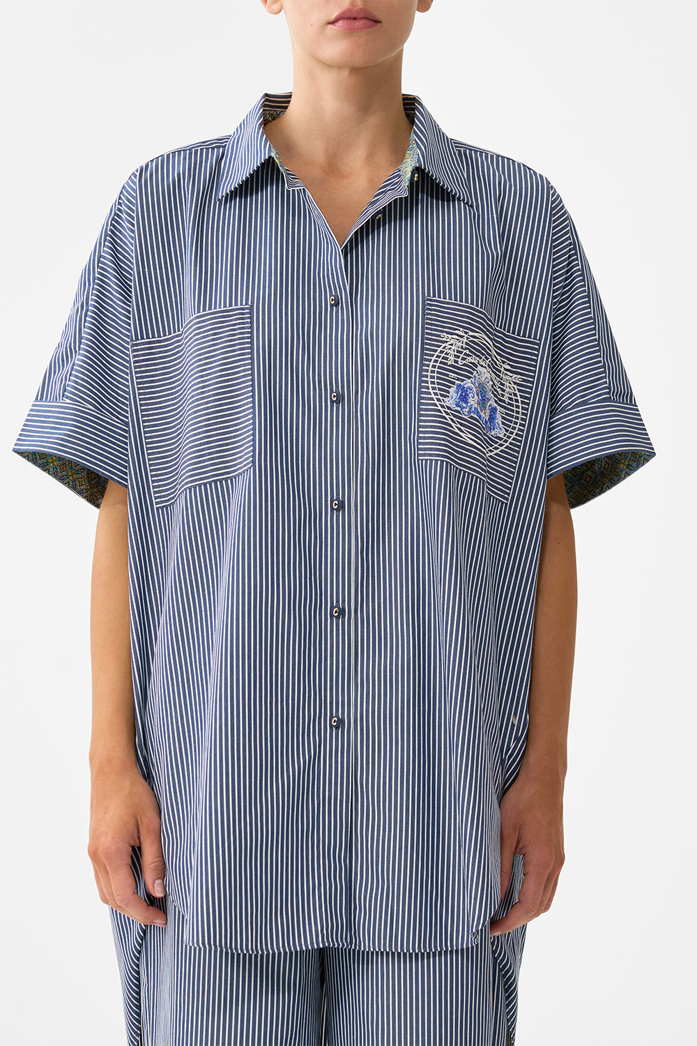 OVERSIZED POCKET TUNIC SEVILLIAN STYLE