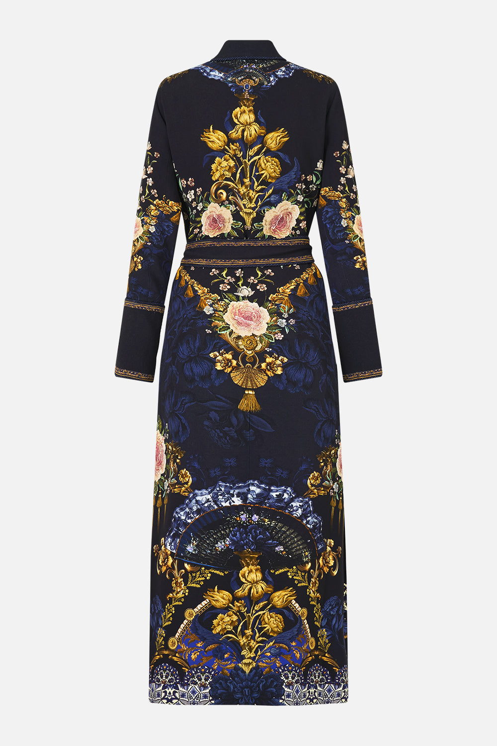 CUFFED SIDE SPLIT COAT NOTES FROM THE BLUE ROOM