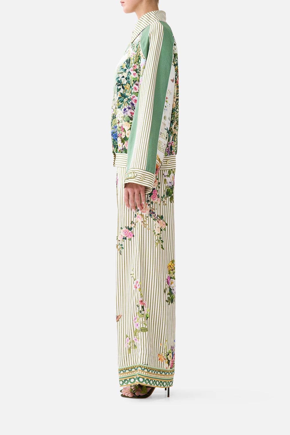 SCARF BELT WIDE LEG PANT ART FOR THE EMPRESS