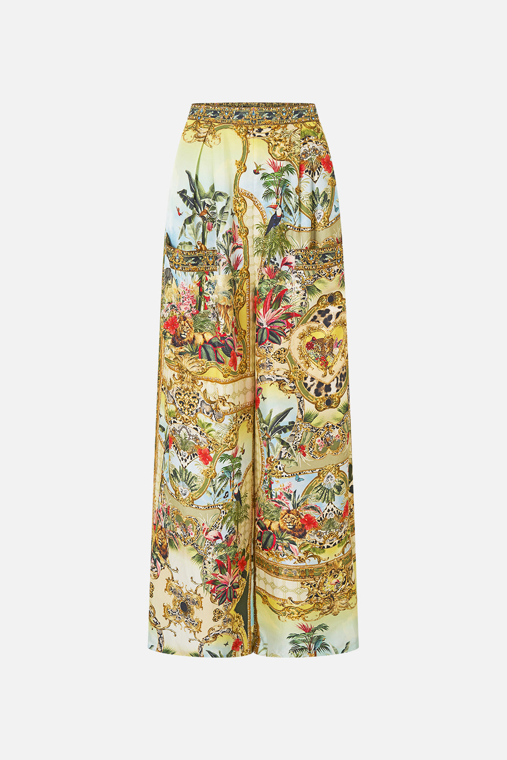 The CAMILLA WIDE LEG TROUSER WITH FRONT POCKETS WANDERLUST EMPIRE