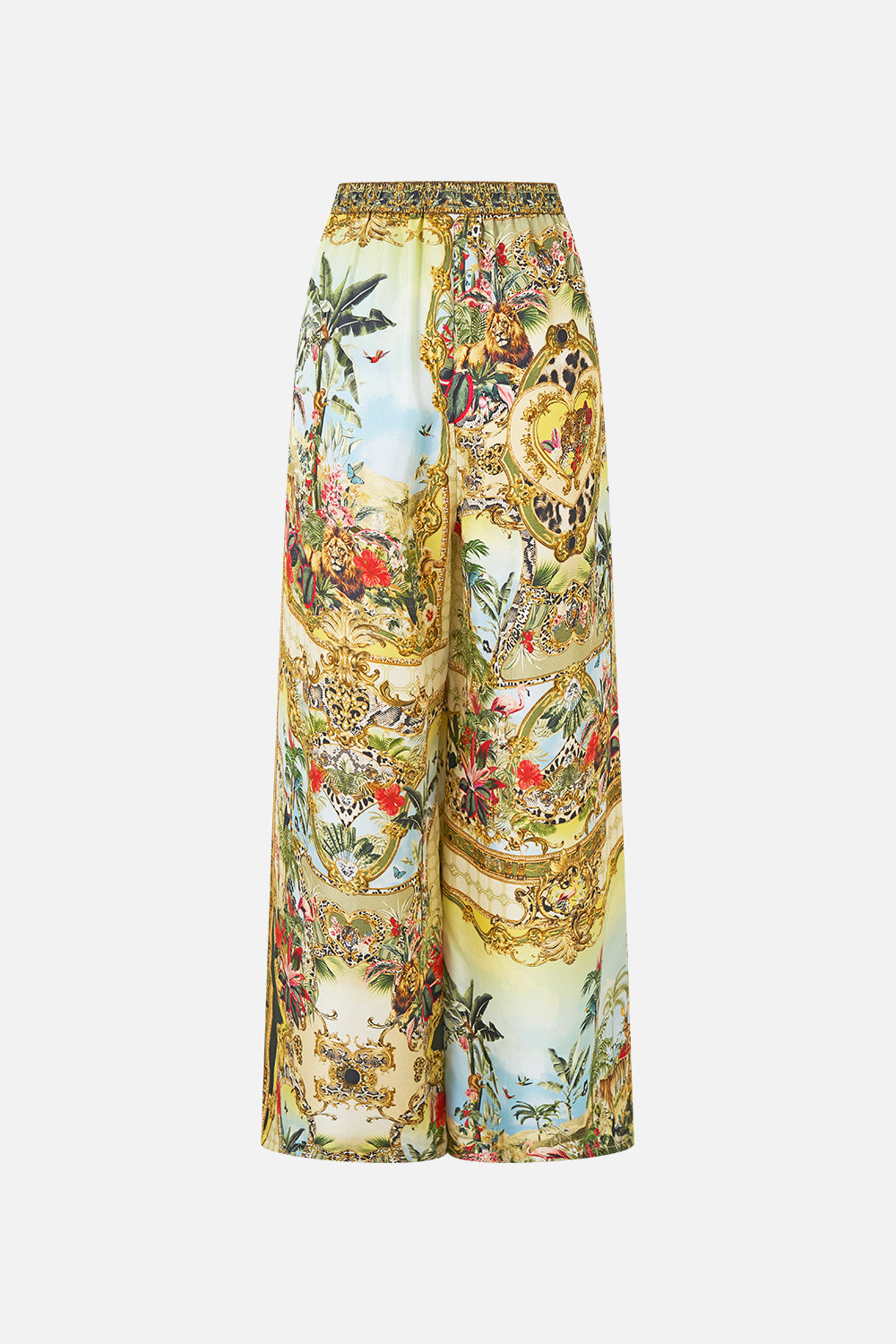The CAMILLA WIDE LEG TROUSER WITH FRONT POCKETS WANDERLUST EMPIRE