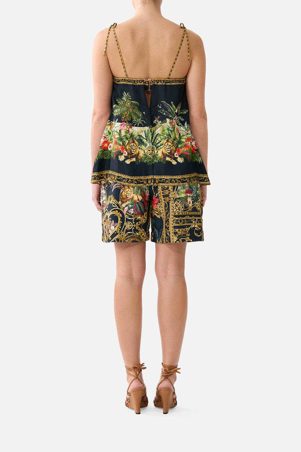 STRAIGHT SCARF TOP PALACE ZOOLOGY