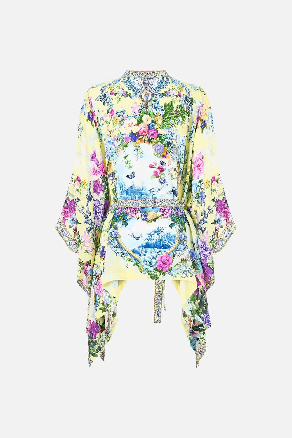 BUTTON THROUGH SCARF BLOUSE CHINOISERIE CHILD