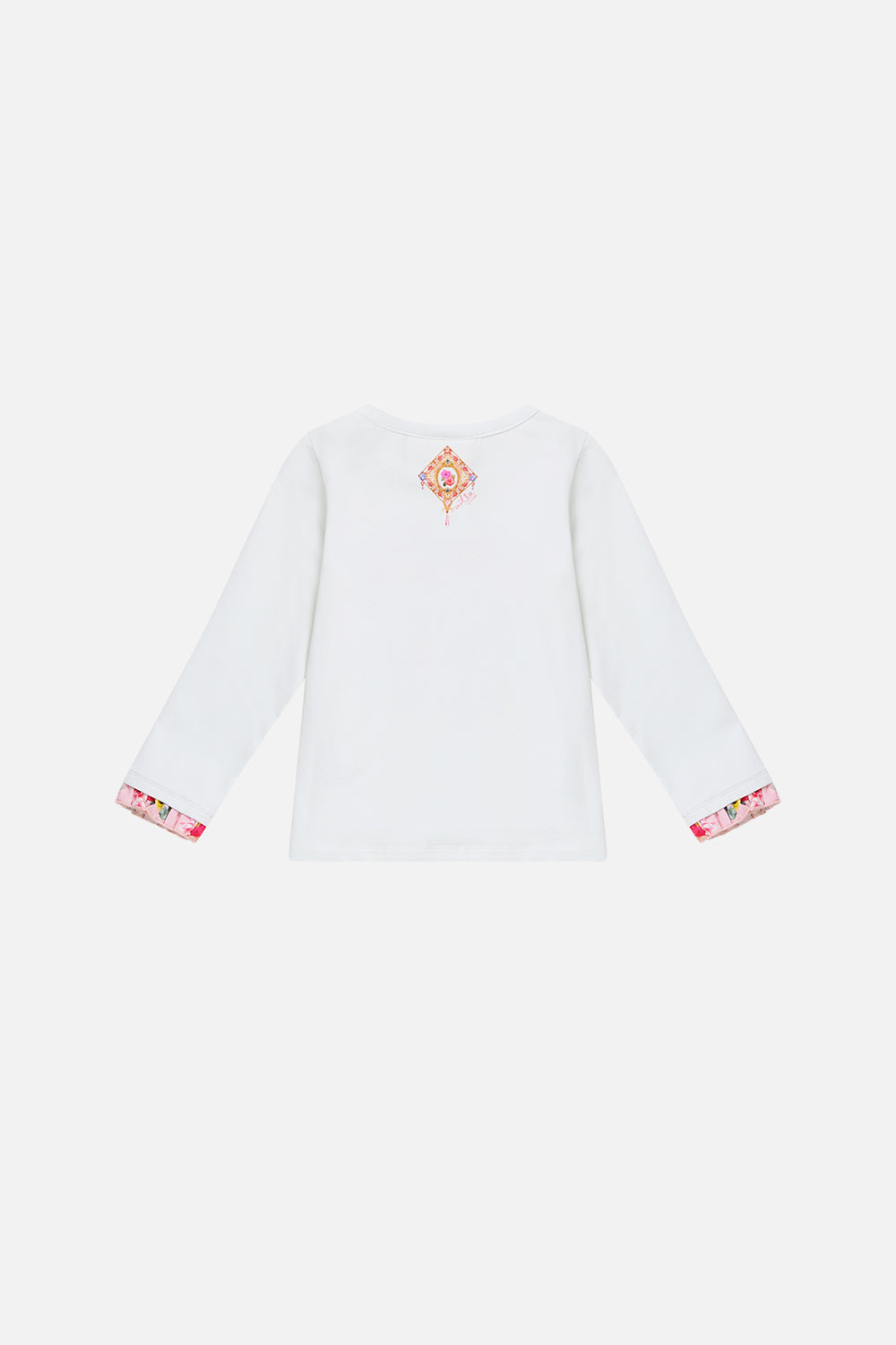 The CAMILLA BABIES LONG SLEEVE TEE W FRILL CUFF SHE’S NO WALLFLOWER