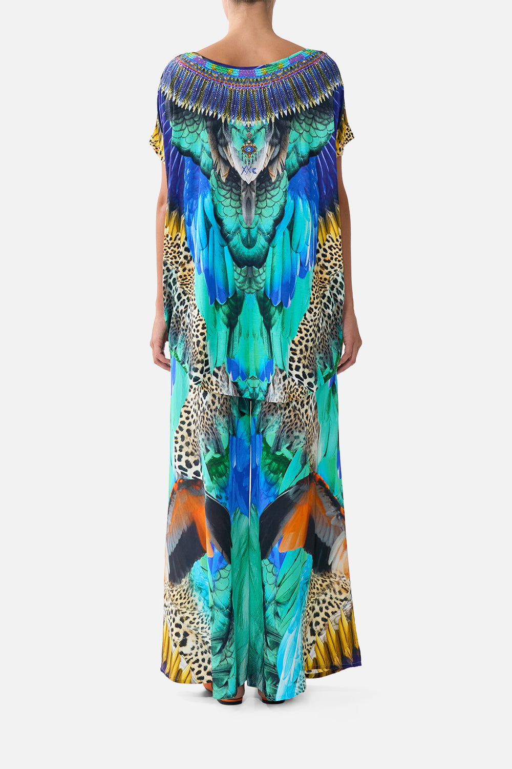 The CAMILLA LOOSE FIT TEE JUNGLE FLIGHT