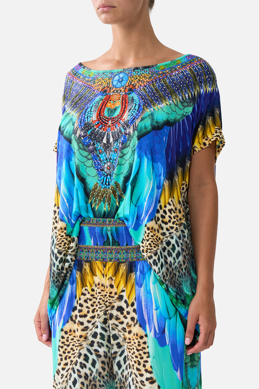 The CAMILLA LOOSE FIT TEE JUNGLE FLIGHT