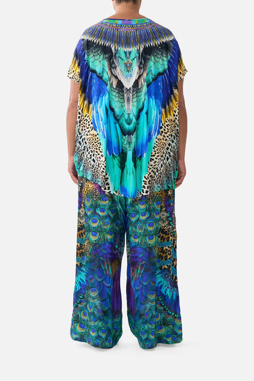 The CAMILLA LOOSE FIT TEE JUNGLE FLIGHT