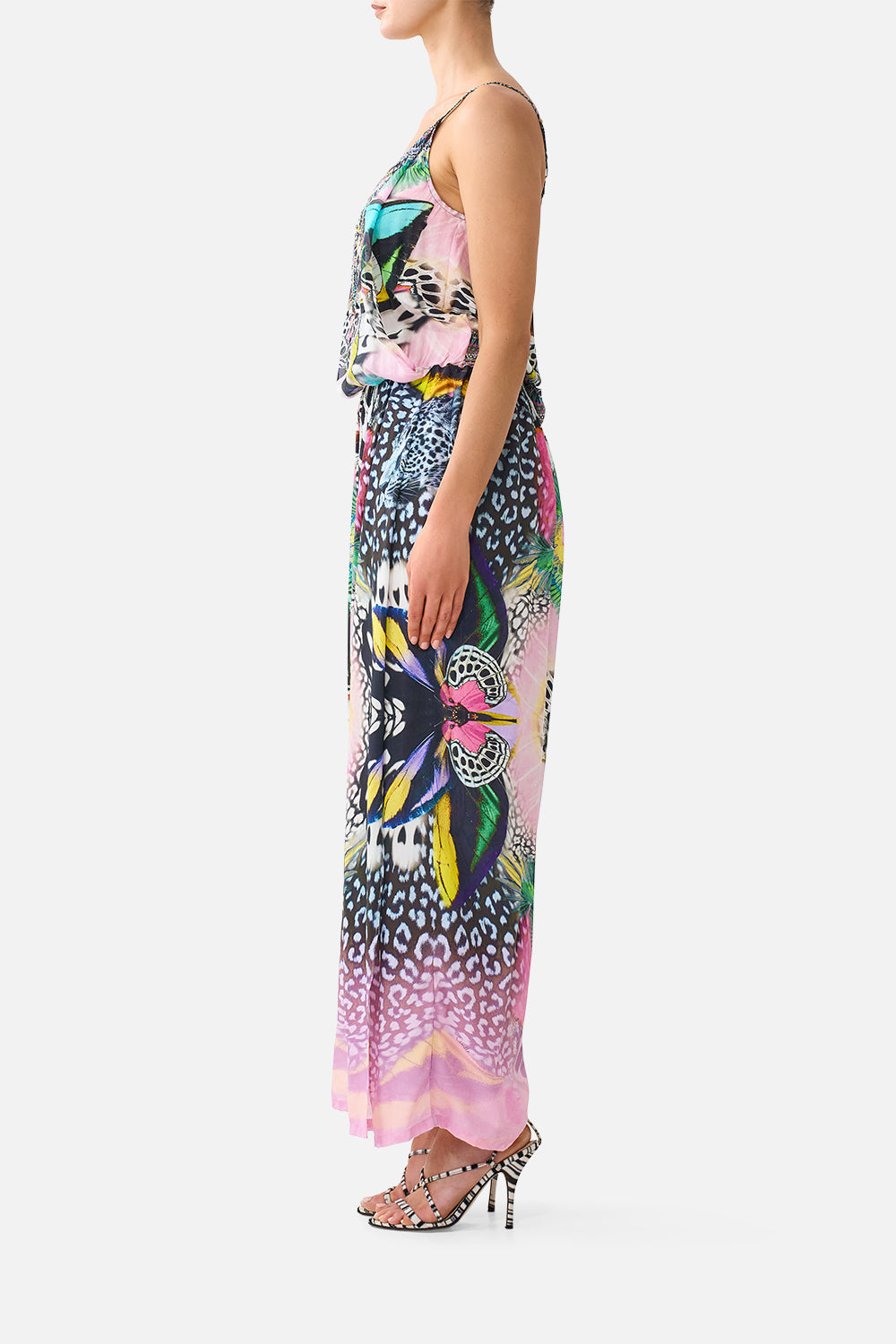 SHOESTRING STRAP JUMPSUIT MILLAMORPHOSIS