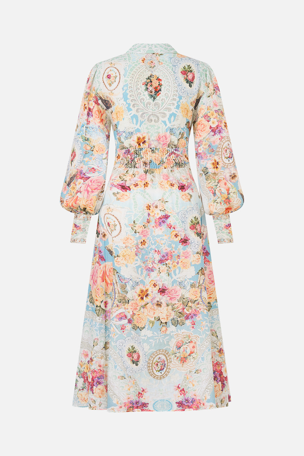 The CAMILLA WAIST TIE SHIRT DRESS A TASTE FOR LACE