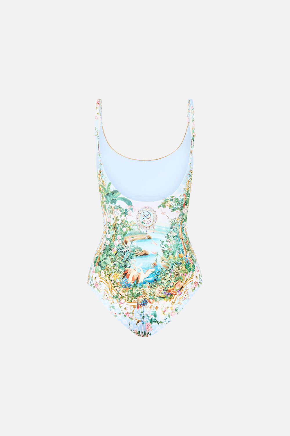 The CAMILLA SCOOP NECK ONE PIECE WITH SCOOP BACK SISI SOCIETY