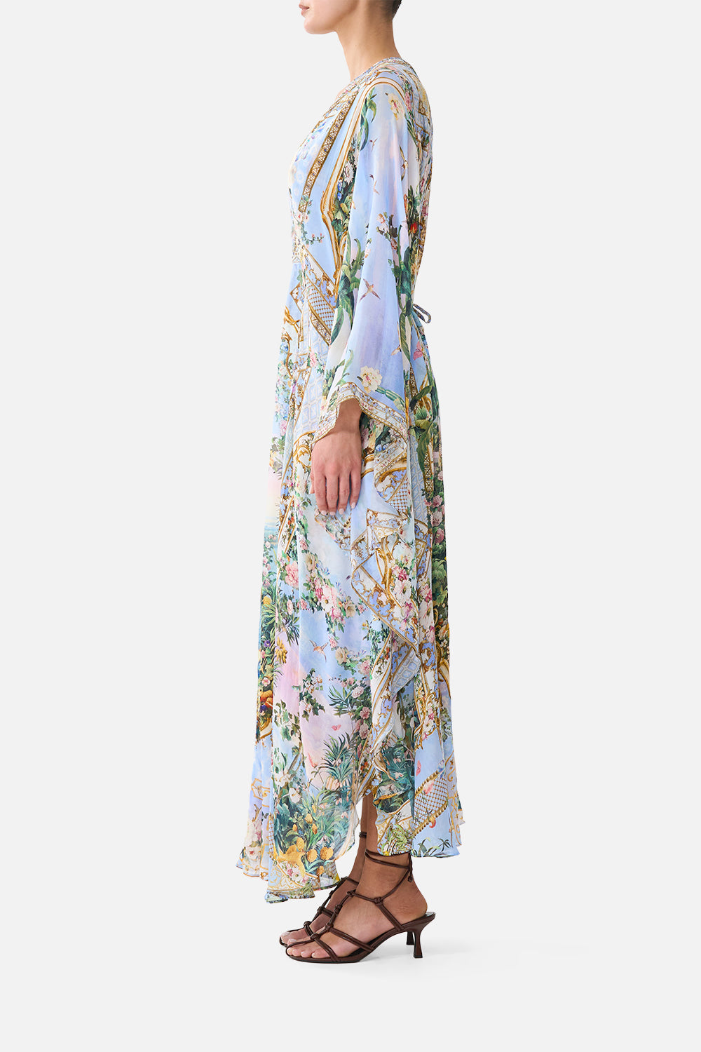 LONG KAFTAN WITH WAIST DETAIL SISI SOCIETY