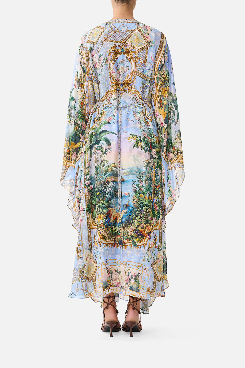 LONG KAFTAN WITH WAIST DETAIL SISI SOCIETY