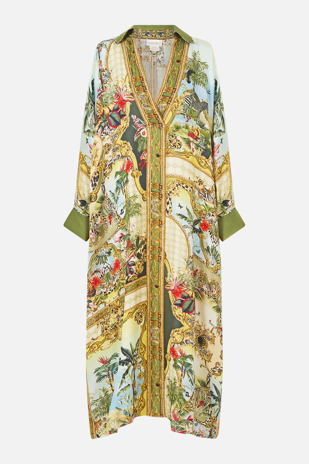 The CAMILLA WING COLLAR KAFTAN WANDERLUST EMPIRE