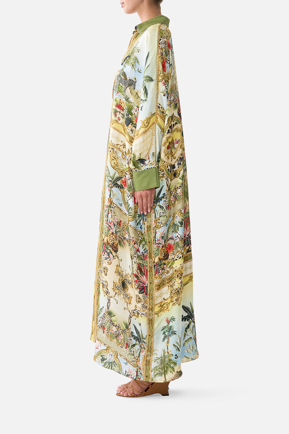 The CAMILLA WING COLLAR KAFTAN WANDERLUST EMPIRE