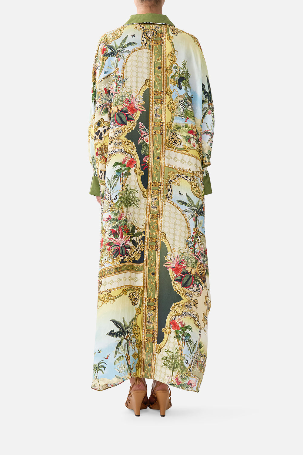 The CAMILLA WING COLLAR KAFTAN WANDERLUST EMPIRE