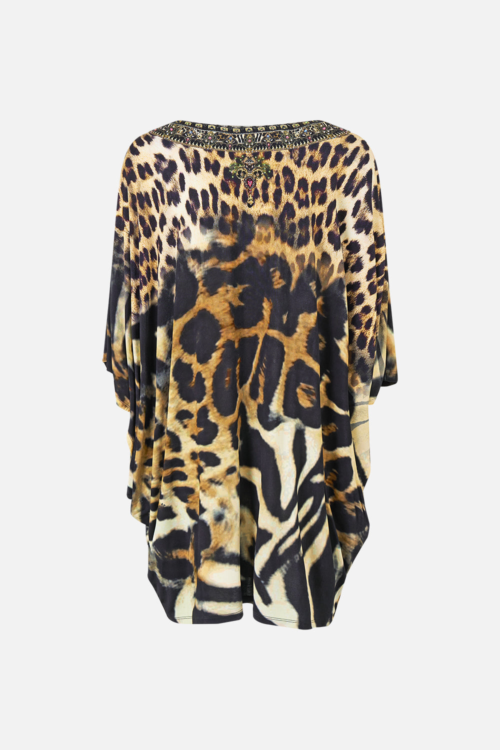 The CAMILLA BAT SLEEVE DRESS LEOTIGRA LAND
