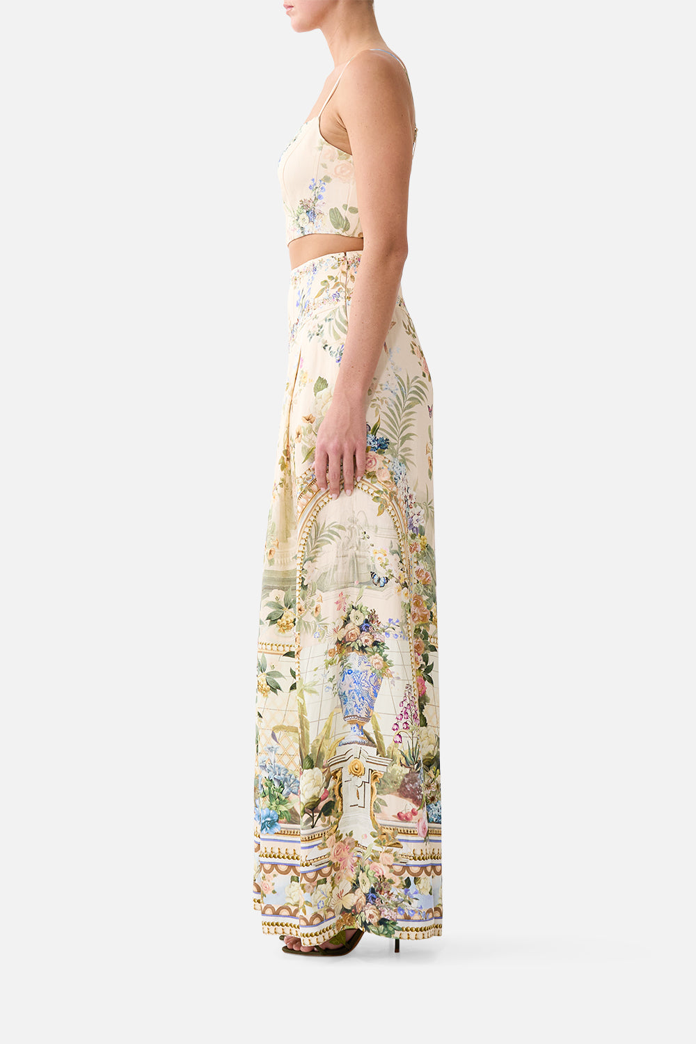 CORSET WAIST WIDE LEG PANT MIDSUMMER MASTERPIECE