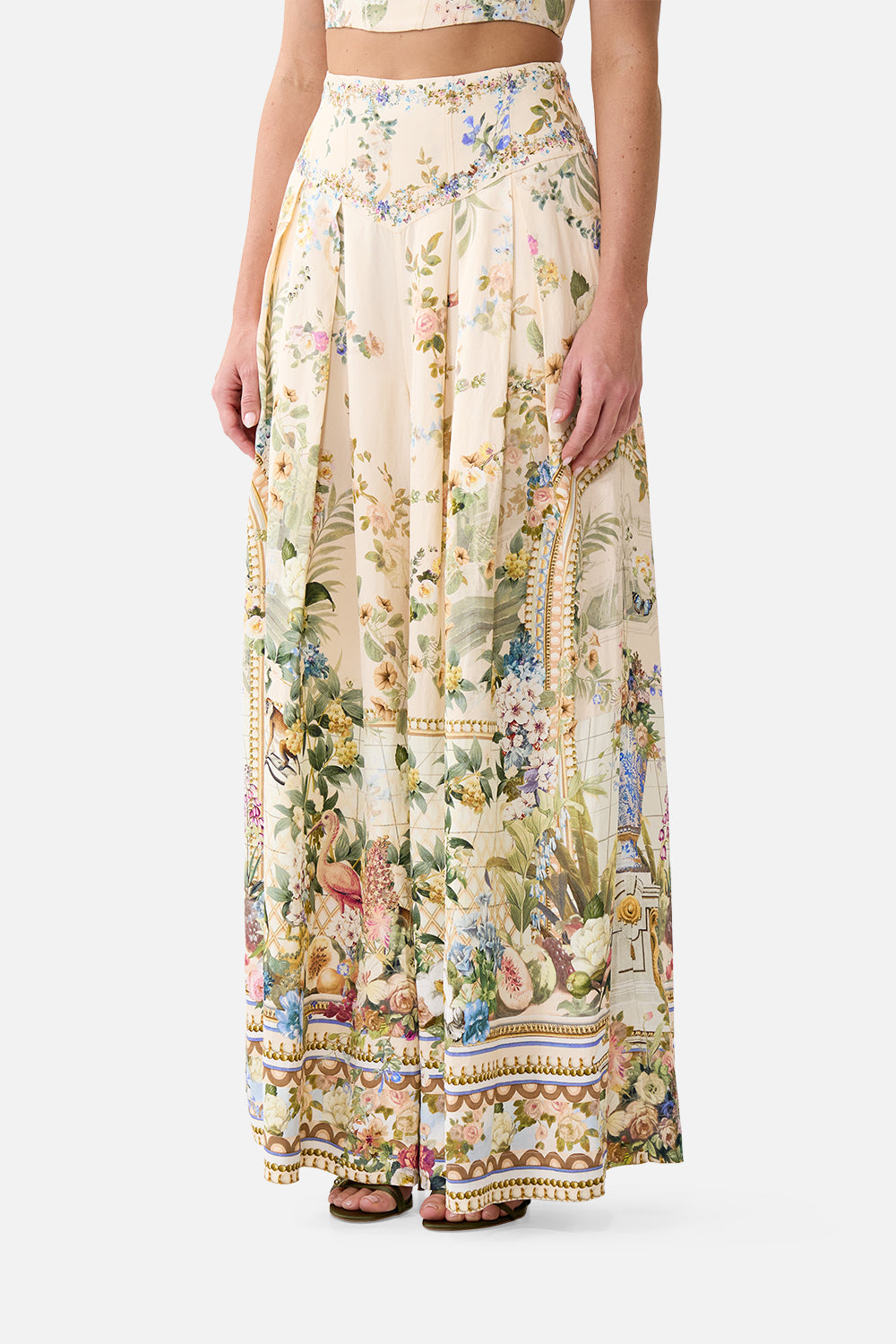 CORSET WAIST WIDE LEG PANT MIDSUMMER MASTERPIECE
