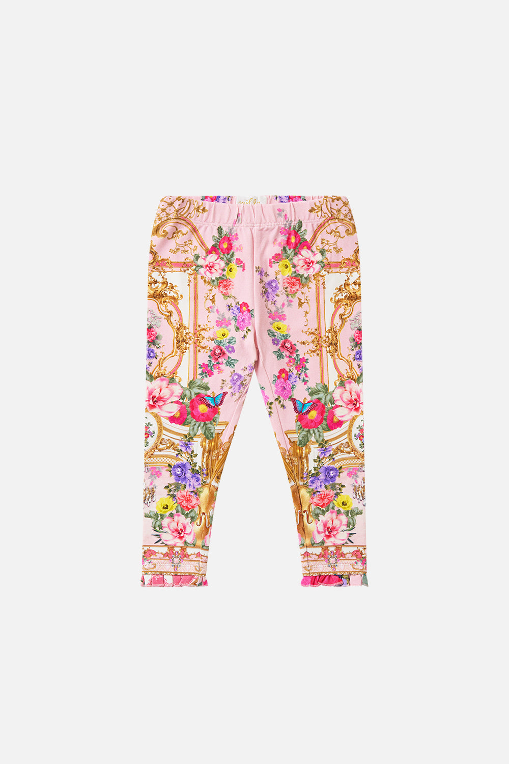 The CAMILLA BABIES LEGGINGS W FRILLY BOTTOM SHE’S NO WALLFLOWERSHE’S NO WALLFLOWER