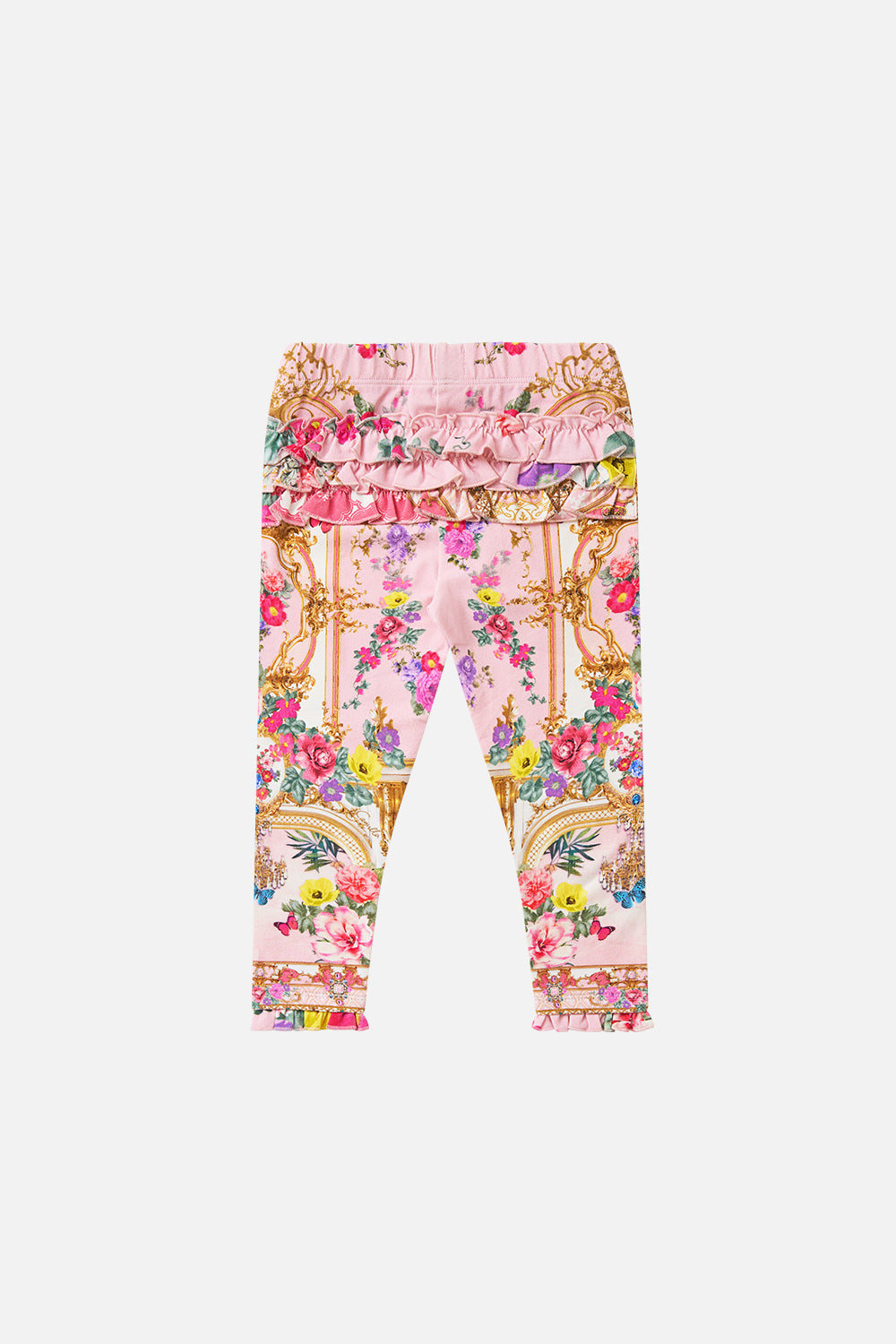 The CAMILLA BABIES LEGGINGS W FRILLY BOTTOM SHE’S NO WALLFLOWER
