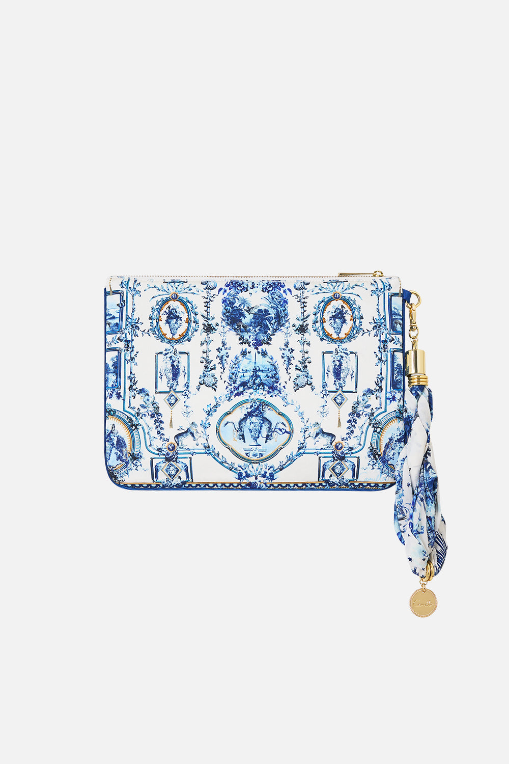 SCARF CLUTCH THE PORCELAIN PARLOUR