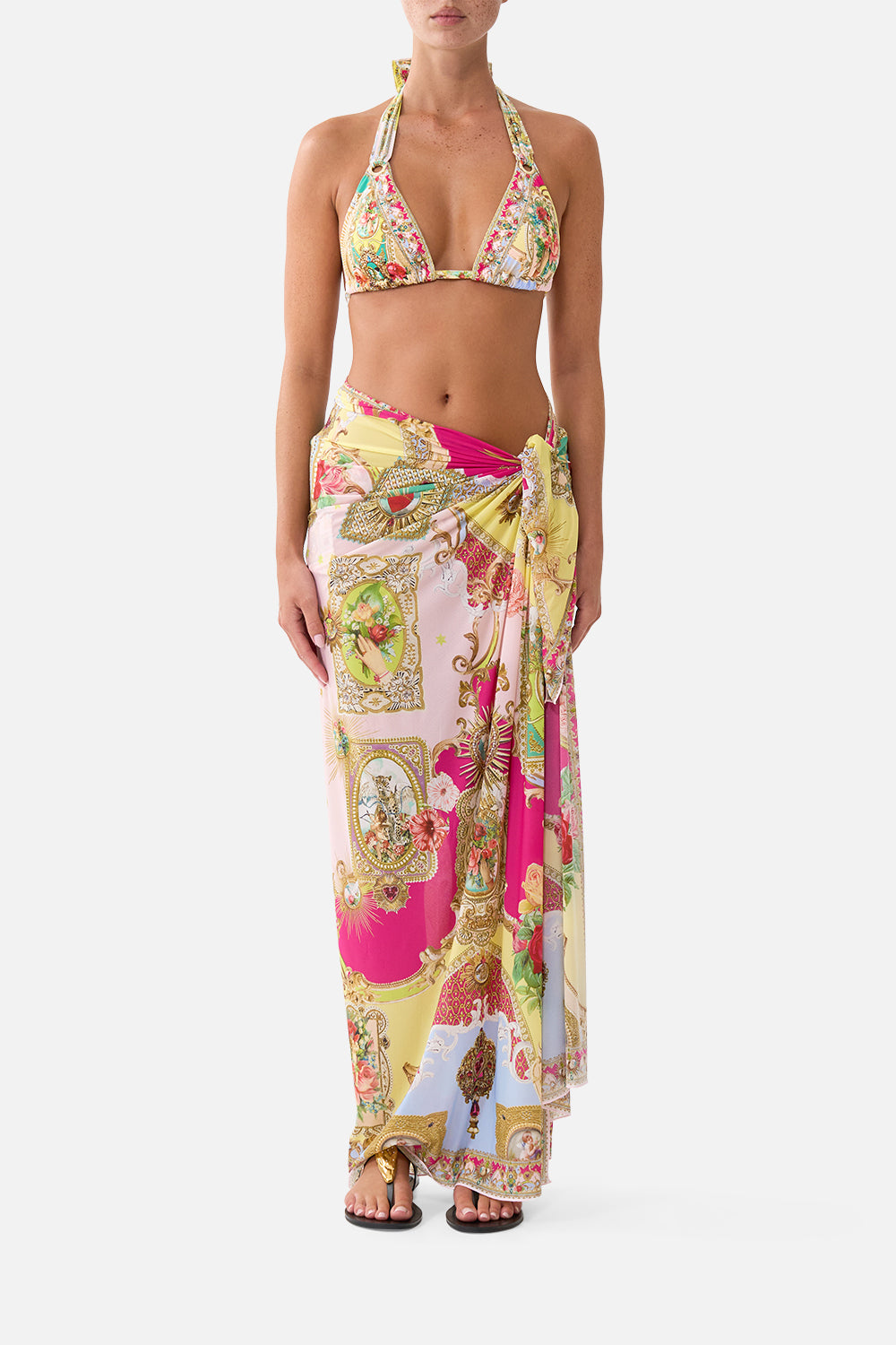 MULTI WEAR LONG SARONG PAINTED PRAYERS