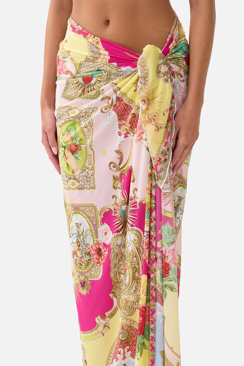 MULTI WEAR LONG SARONG PAINTED PRAYERS