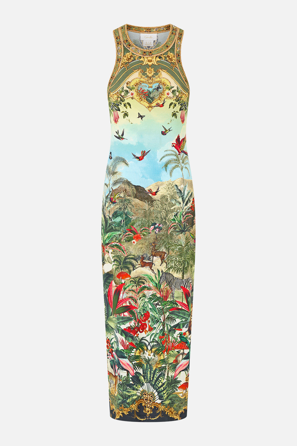 The CAMILLA JERSEY TANK DRESS WANDERLUST EMPIRE