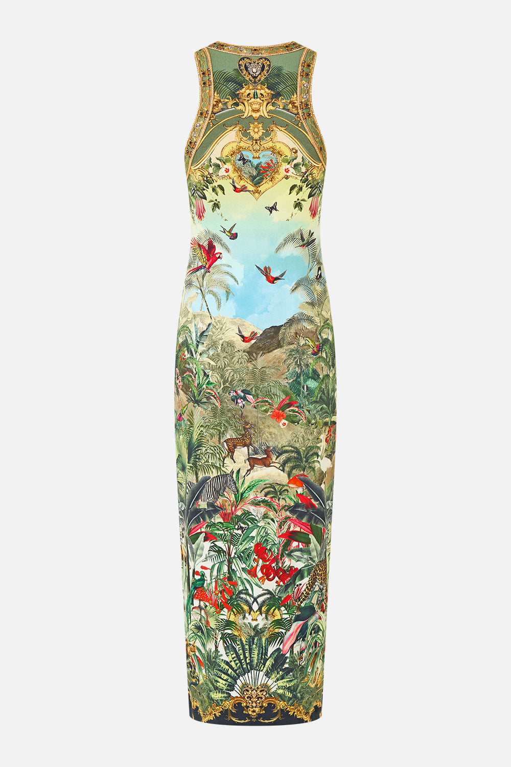 The CAMILLA JERSEY TANK DRESS WANDERLUST EMPIRE