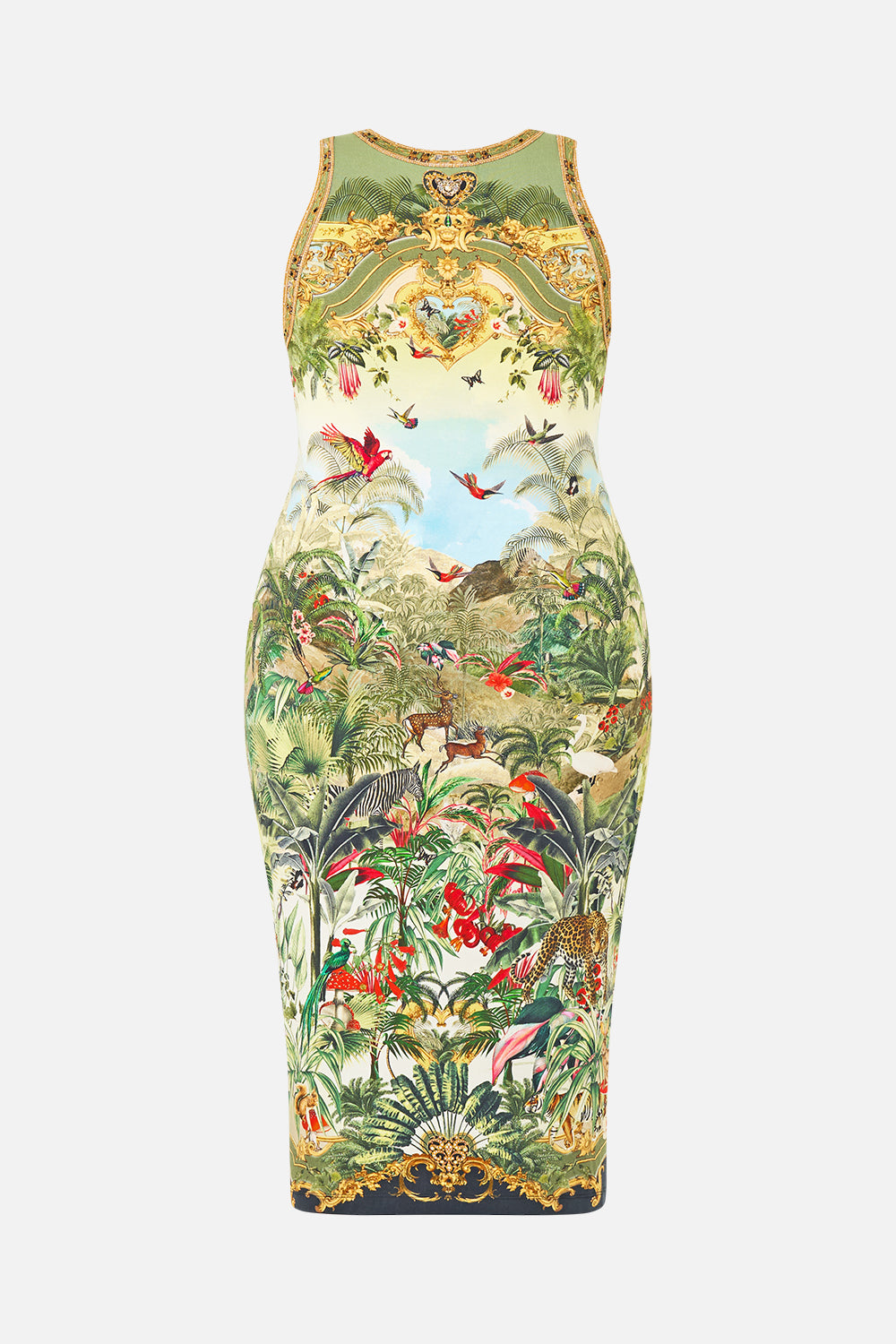 The CAMILLA JERSEY TANK DRESS WANDERLUST EMPIRE