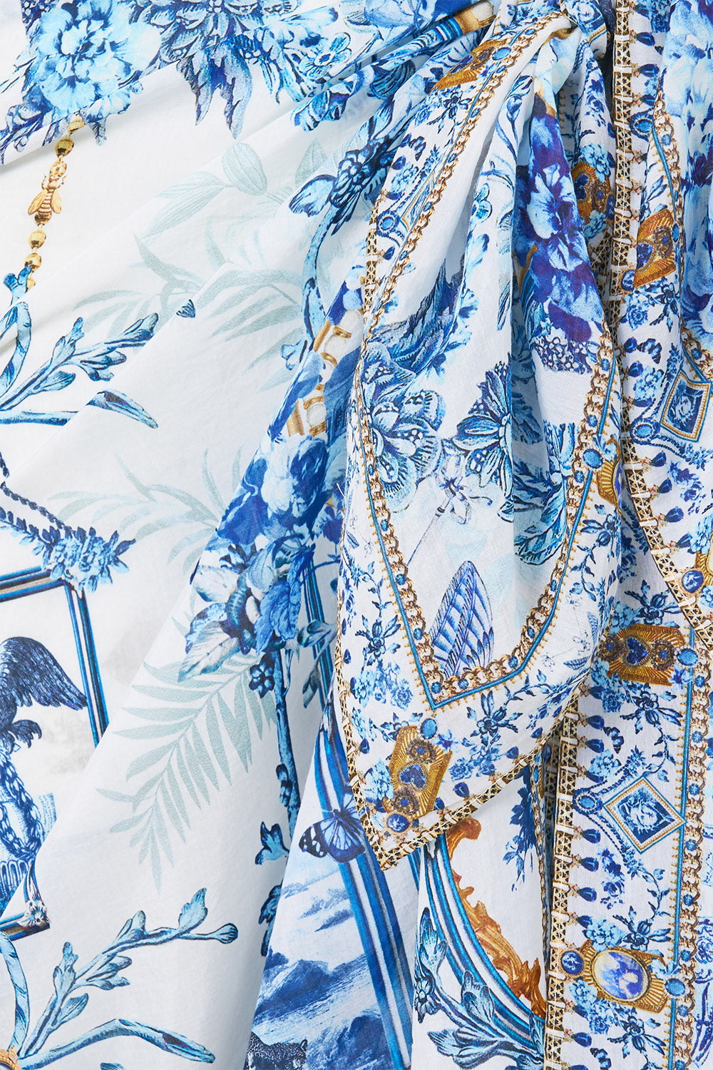 MULTI WEAR LONG SARONG THE PORCELAIN PARLOUR