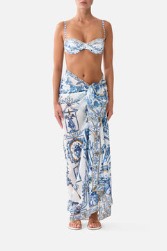 MULTI WEAR LONG SARONG THE PORCELAIN PARLOUR