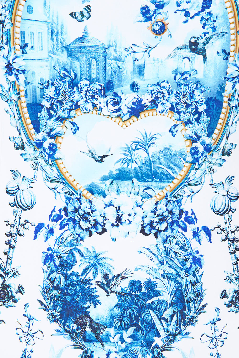 SQUARE NECK WIDE STRAP ONE PIECE THE PORCELAIN PARLOUR