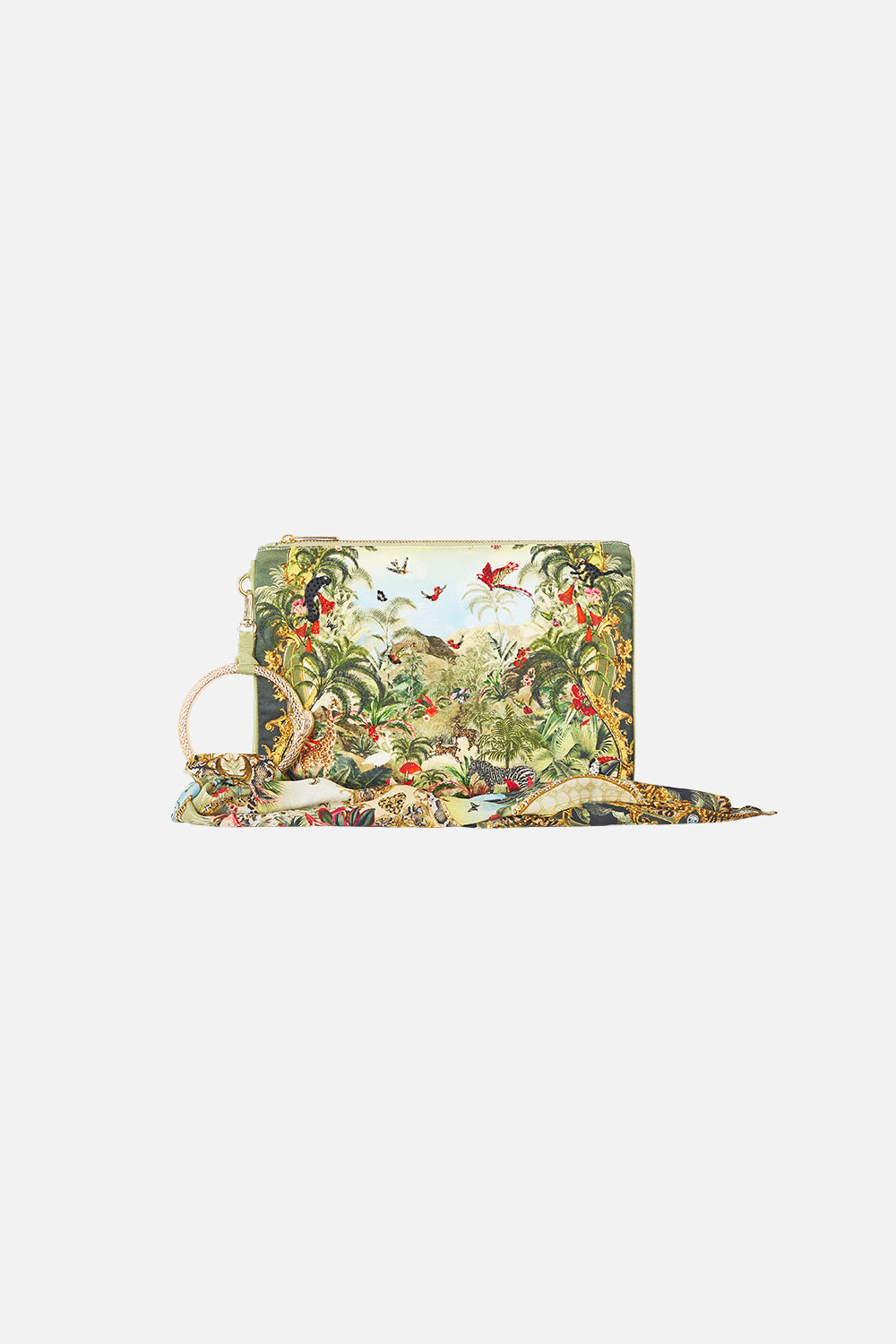 The CAMILLA RING SCARF CLUTCH WANDERLUST EMPIREWANDERLUST EMPIRE