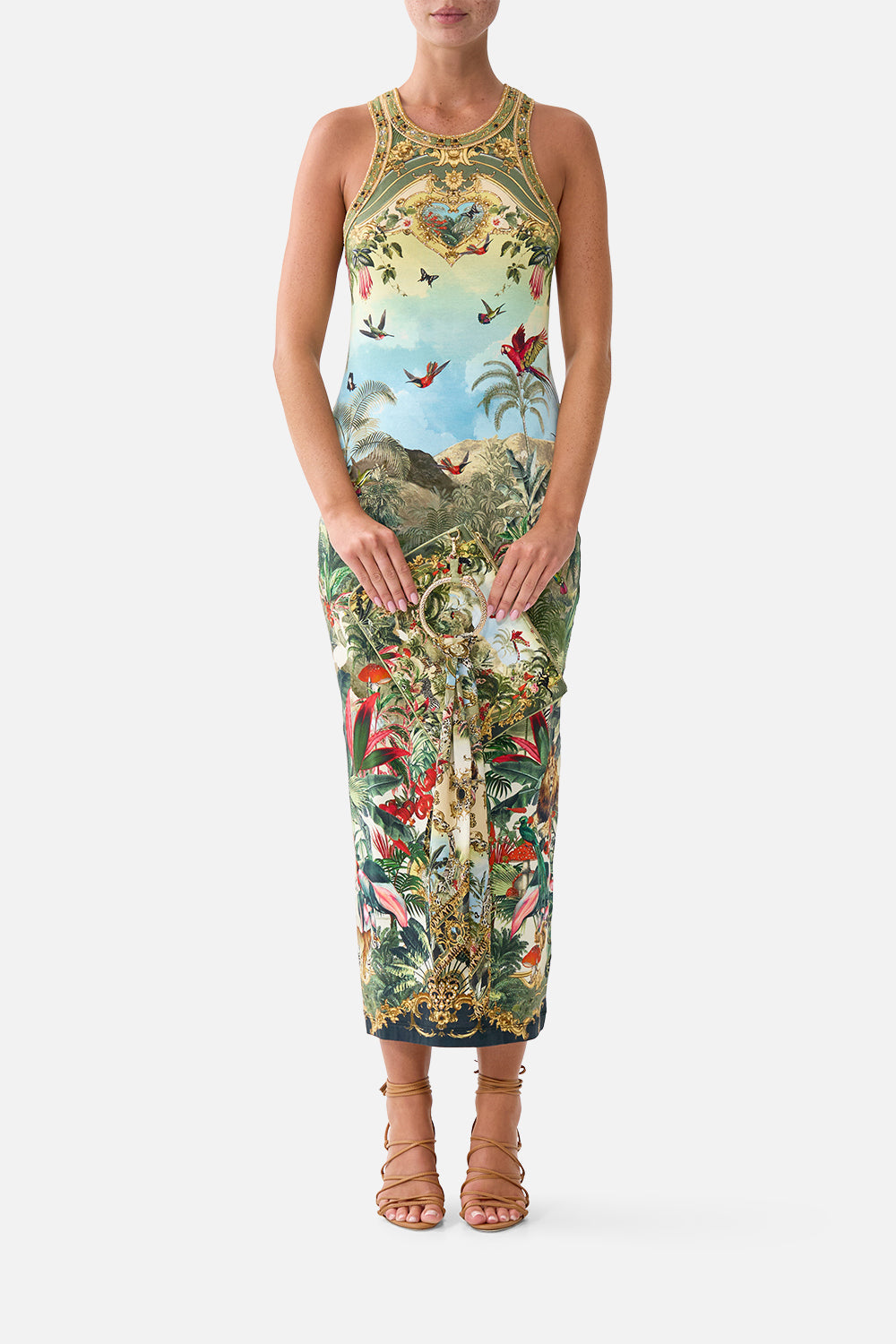 The CAMILLA RING SCARF CLUTCH WANDERLUST EMPIRE