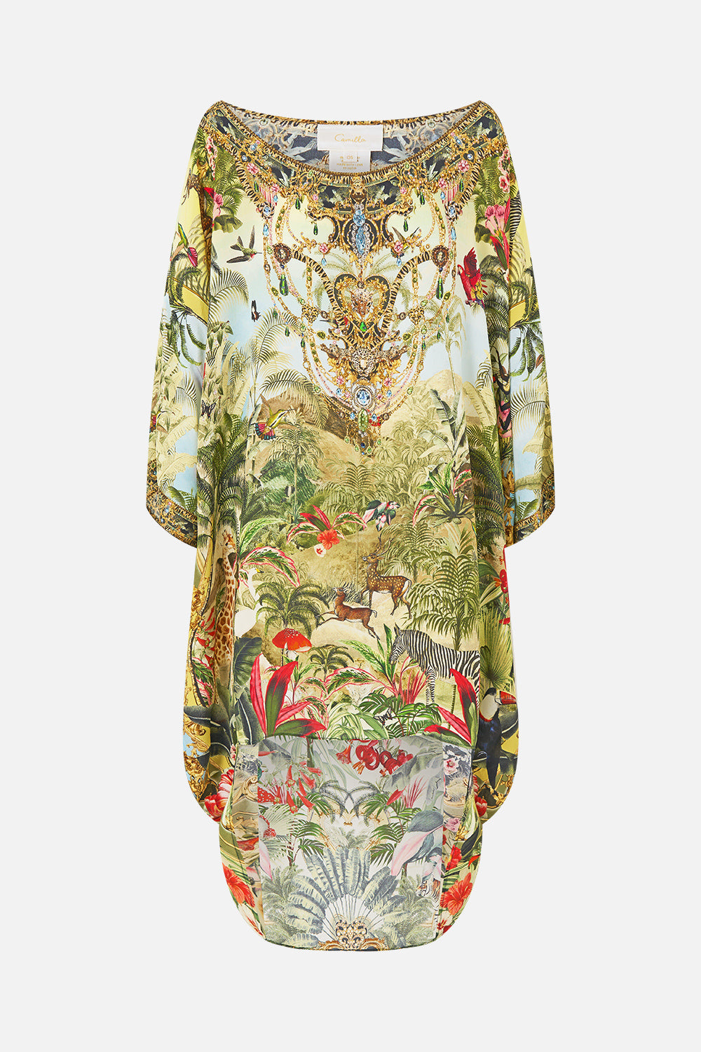 The CAMILLA SCOOP BACK HEM DRESS WANDERLUST EMPIRE