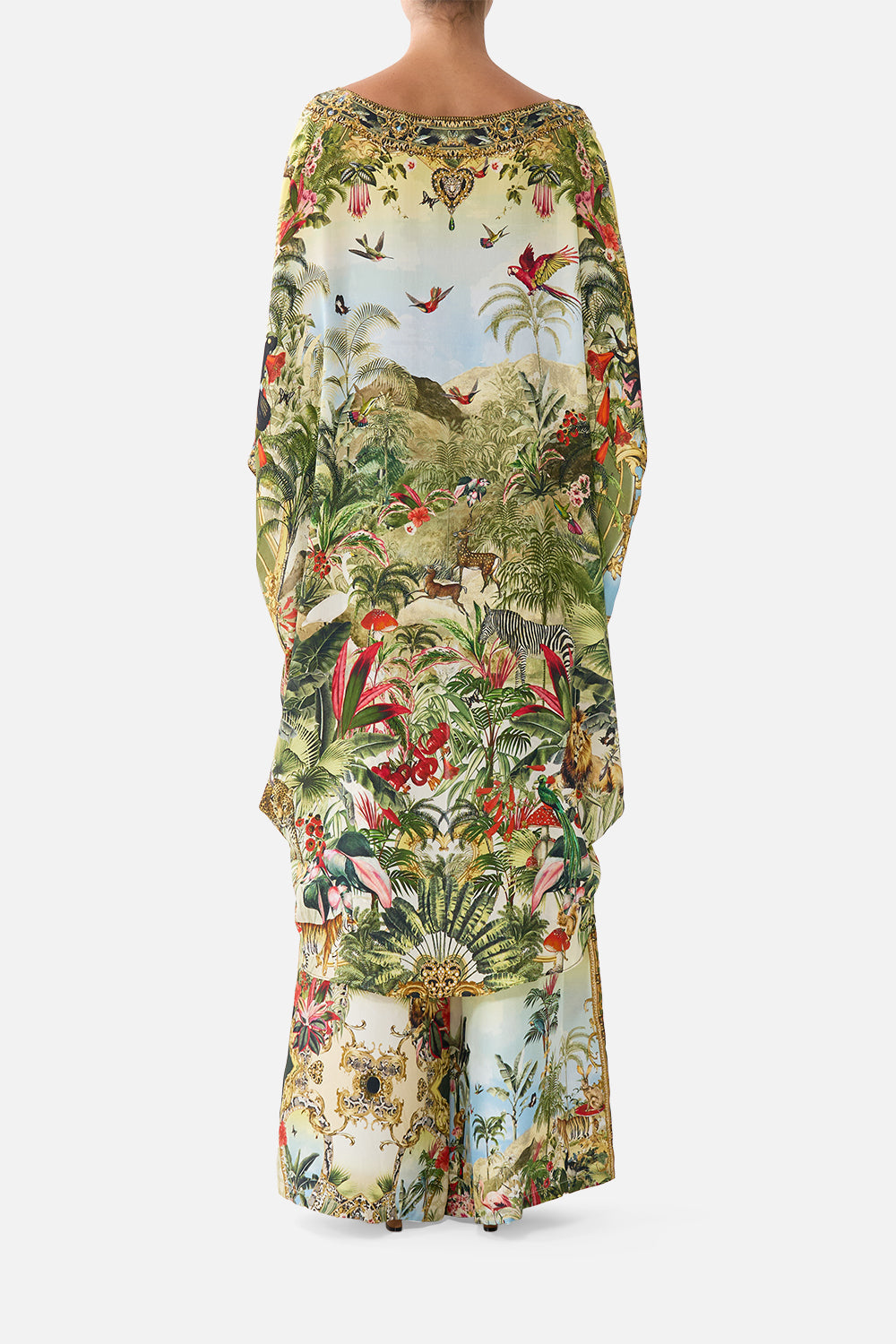 The CAMILLA SCOOP BACK HEM DRESS WANDERLUST EMPIRE