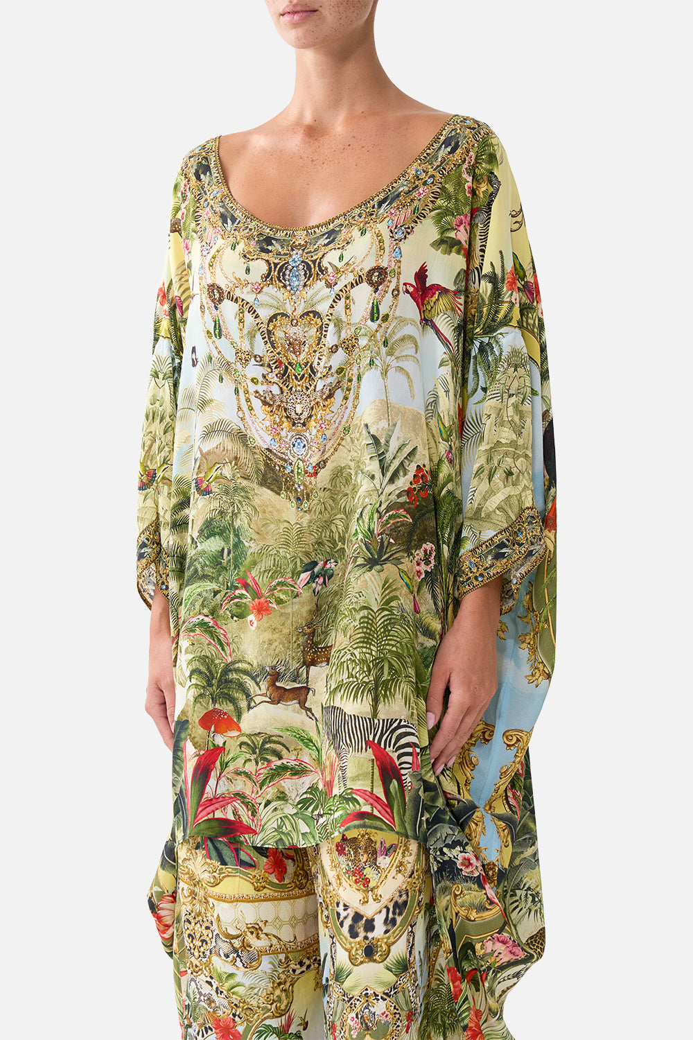 The CAMILLA SCOOP BACK HEM DRESS WANDERLUST EMPIRE