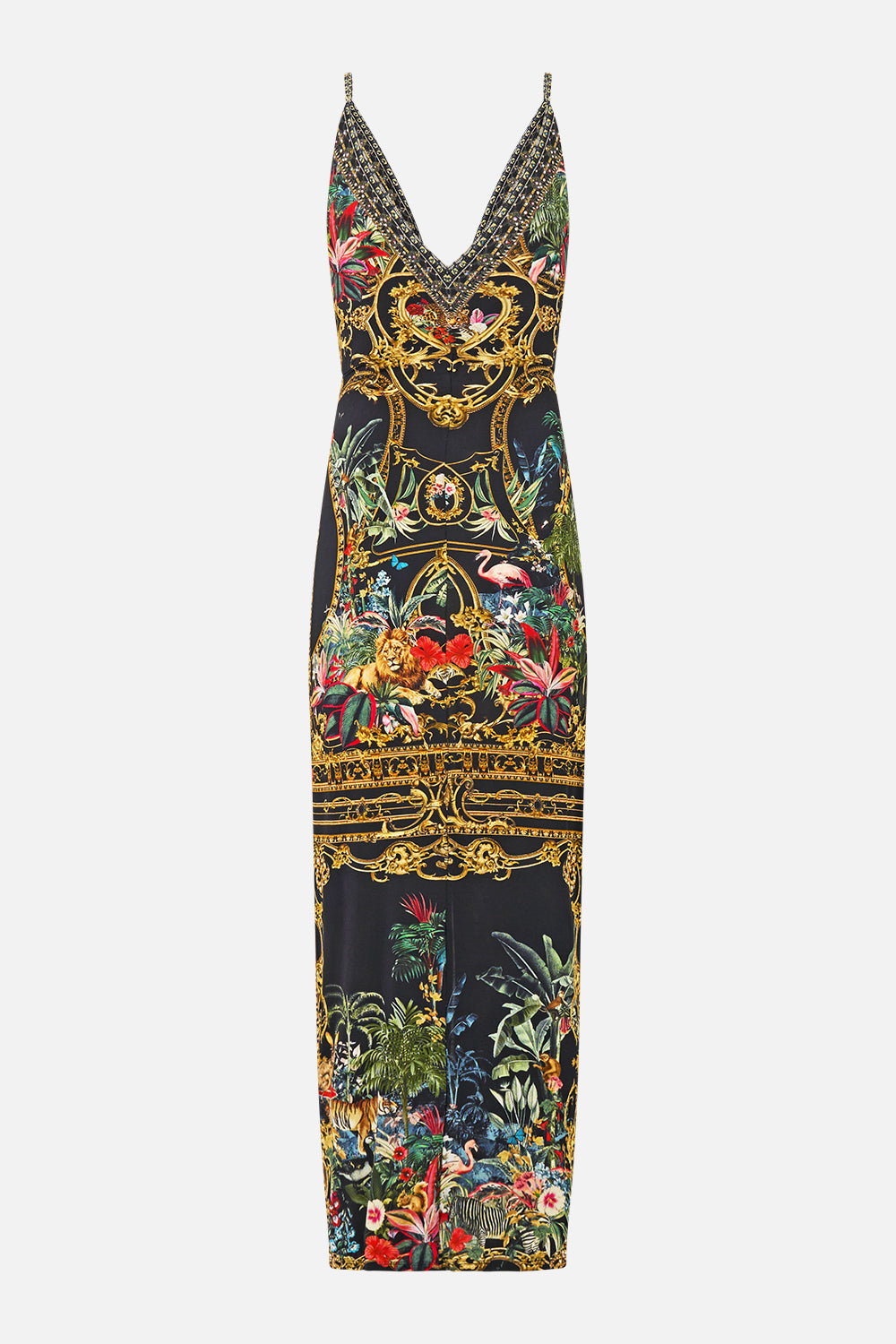 STRAPPY DRESS WITH TWIST FRONT PALACE ZOOLOGY