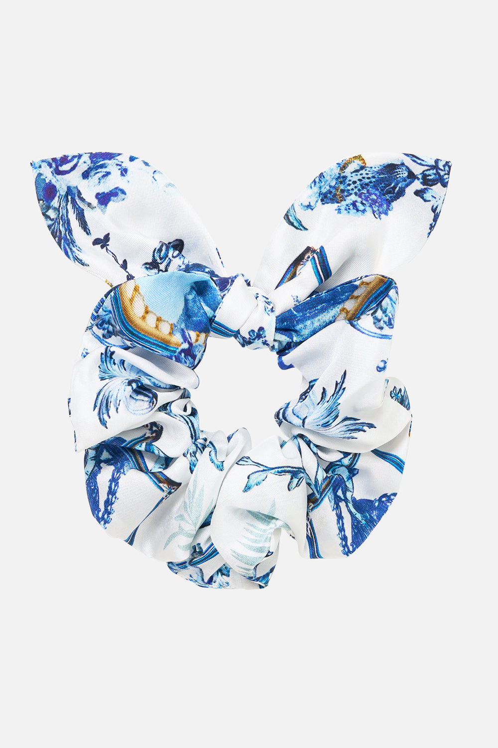 SCRUNCHIE WITH TIE THE PORCELAIN PARLOUR