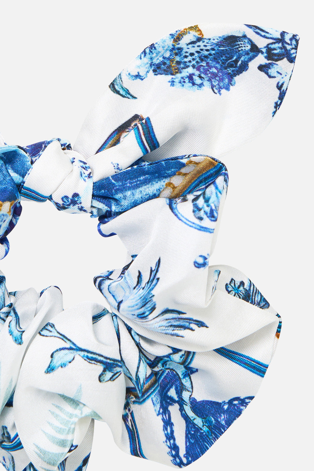 SCRUNCHIE WITH TIE THE PORCELAIN PARLOUR