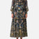 SHAPED WAISTBAND DRESS WITH GATHERED SLEEVES