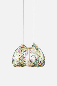 DRAWSTRING POUCH BAG WITH CHAIN STRAP ART FOR THE EMPRESS