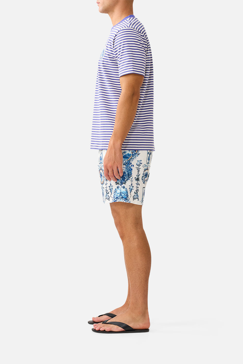 RELAXED HEAVYWEIGHT CREW NECK TEE THE PORCELAIN PARLOUR