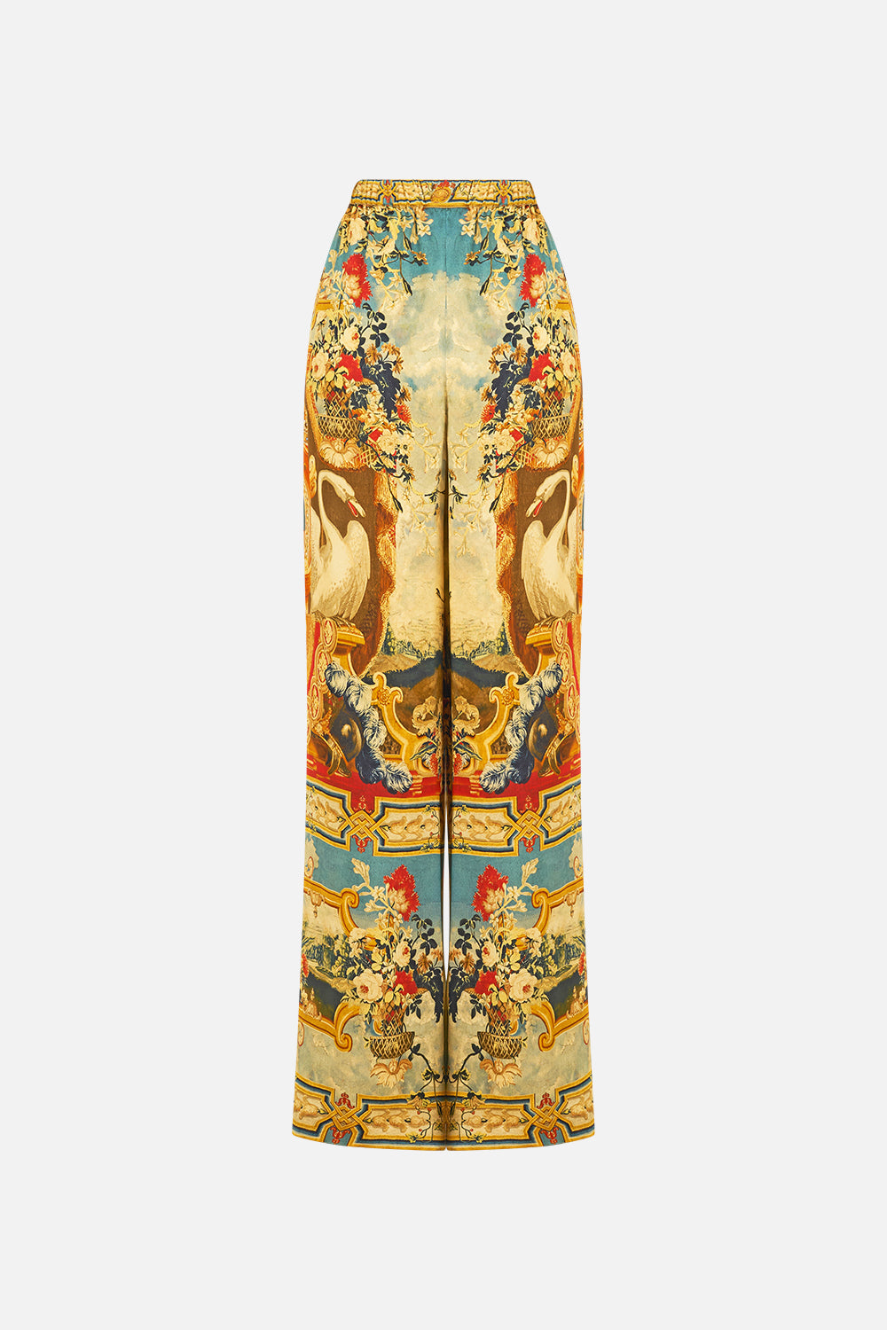 The CAMILLA Minimal Wide Leg Pant in our Lifeís Rich Tapestry print.