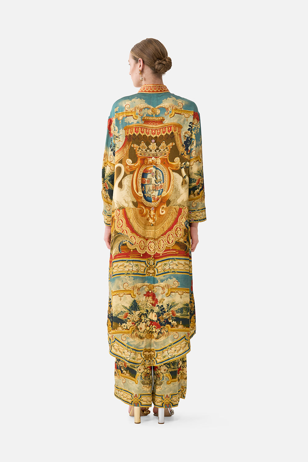 The CAMILLA Minimal Wide Leg Pant in our Lifeís Rich Tapestry print.