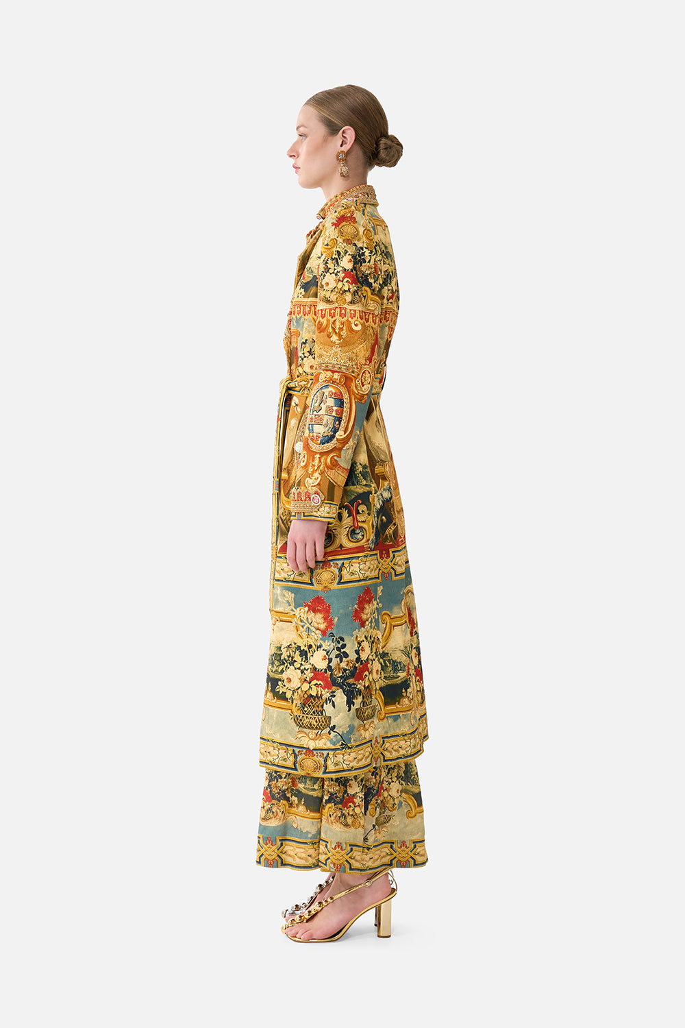 The CAMILLA Trench Coat in our Lifeís Rich Tapestry print.