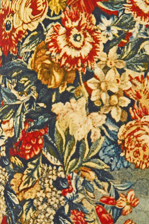 The CAMILLA High Waisted Flared Trouser in our Meet Me At The Met print.