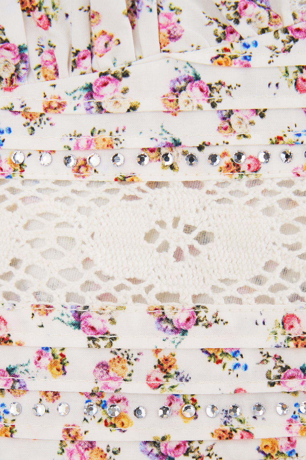 The CAMILLA Button Front Frill Dress in our In The Heart Of Art print.